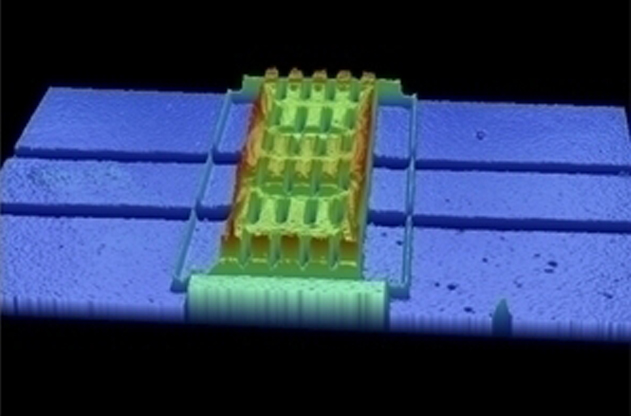 3D dataset of the intact MEMS device
