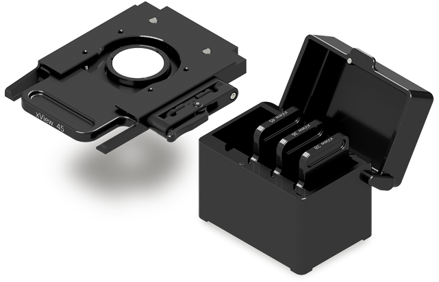 Image of Bruker's xView exchangeable lens module