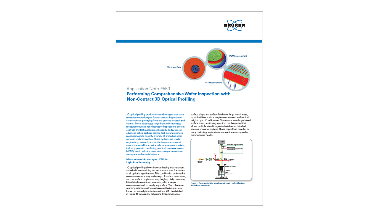 Performing Comprehensive Wafer Inspection with Non-Contact 3D Optical ...